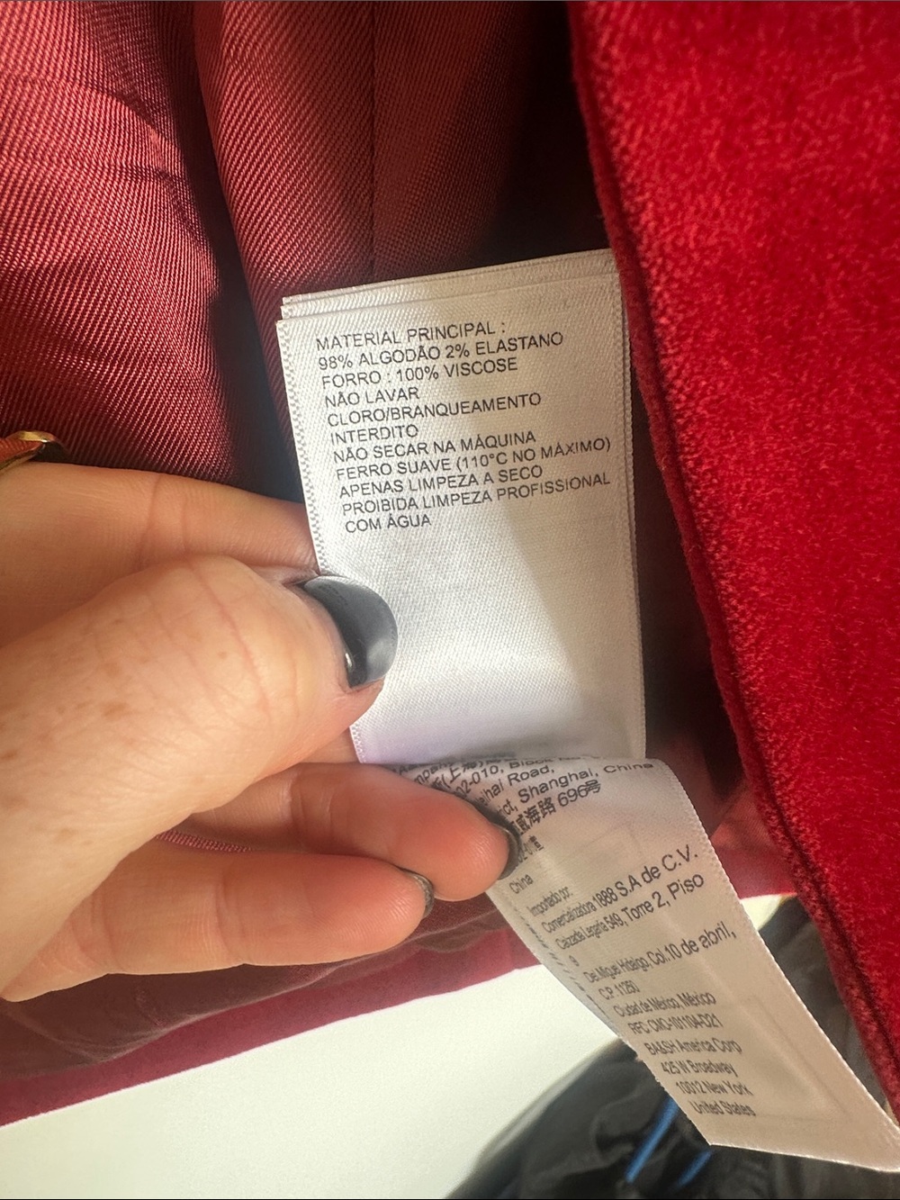 ba&sh Red Velvet Single-Button Blazer - Picture 7 of 9